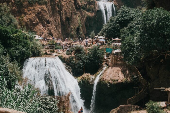 Day trip from Marrakech to Ouzoud waterfalls