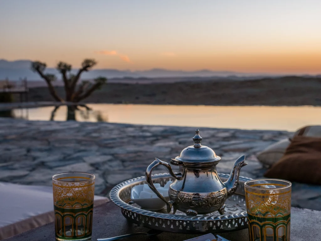 Mint Tea Agafay Desert Marrakech